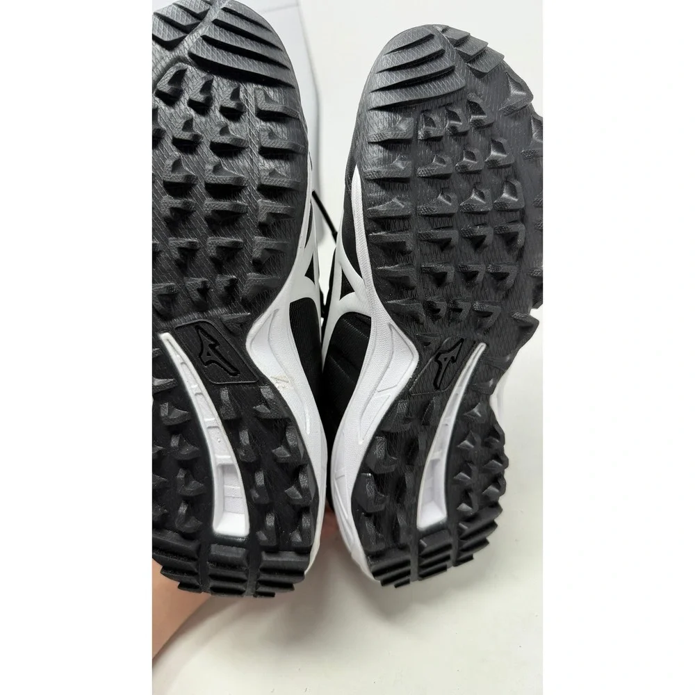 Mizuno Ambition 2 Low AS Softball Turf Shoes Black White Womens 5 320640.9010